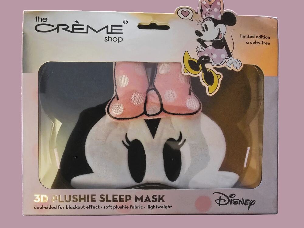 The Crème Shop x Disney Limited Edition Minnie Mouse 3D Plushie Sleep Mask
